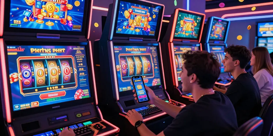 Pakhoki online gaming environment showcasing players immersed in vibrant slot machines for an exciting gaming experience.